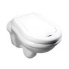 Kerasan Retro miska wc podwieszana 52x38 cm biała 101501